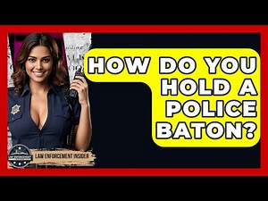 How Do You Hold A Police Baton? - Law Enforcement Insider