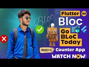 Flutter BLoC Counter App Tutorial | Step-by-Step Beginner Guide
