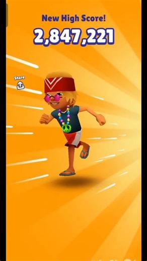 Subway surfers high score