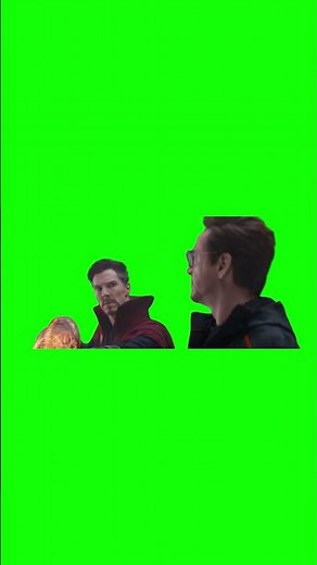 Iron Man saying "You're Embarrassing Me In Front Of The Wizards!" meme - Green Screen - Infinity War
