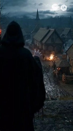 Skyrim Evil Mages Destroying Villages #shorts #viral #skyrim