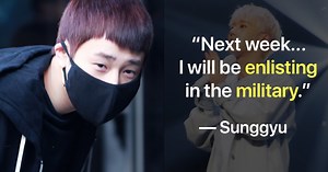 INFINITE's Sunggyu Surprises Fans At Concert With Enlistment News