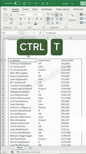 Slicers in Excel : How to use slicers in Excel