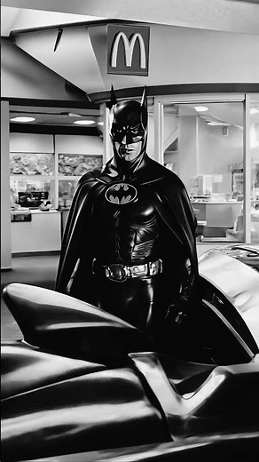 Batman McDonald's #batman #weird #mcdonalds