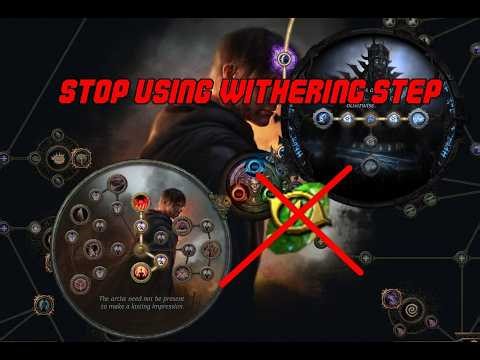 Stop Using Withering Step on Wardloop! Important Build Info Wardloop Saboteur PoE 3.28 Mirage
