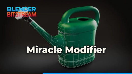 iBlender插件 如何在 3D 建模中作弊 Blender 数据传递教程