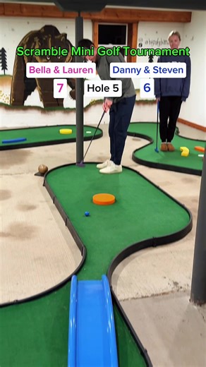 Mini Golf Scramble: Girls vs Boys Challenge