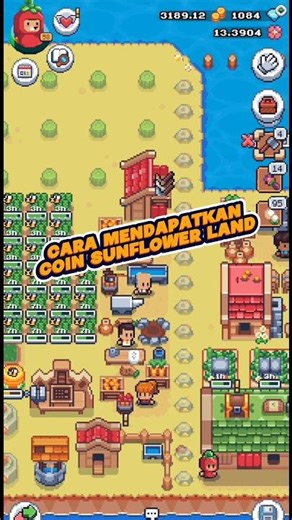 CARA MENDAPATKAN COIN SUNFLOWER LAND INDONESIA