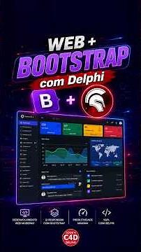 Web + Bootstrap with Delphi | Modern and responsive applications | #delphi #tmssoftware #014