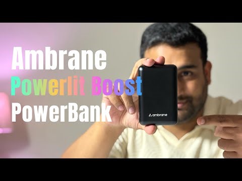 Ambrane Powerlit Boost 60W Power Bank Review ⚡ 14400 mAh 🔥