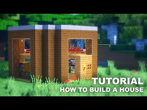 【マインクラフト建築】サバイバルベースの作り方【マルチで活躍、シェアハウス】