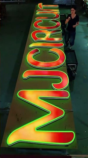 ✨ Full Color LED Sign – Dynamic Lighting for Your Brand ✨