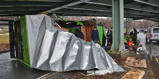In Boston, Trucks Keep Crashing Into Low Bridges