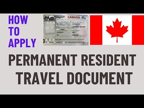 How to apply- Permanent Resident Travel Document