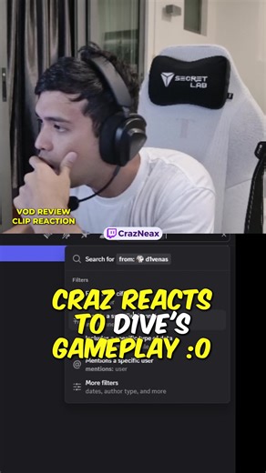 Craz Reacts to Valorant Coach d1ve's Gameplay Highlights