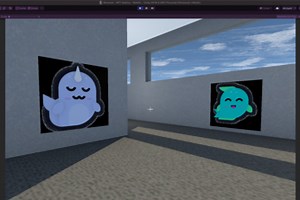 3D NFT Art Gallery