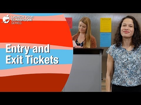 Entry and Exit Tickets - Classroom Strategy