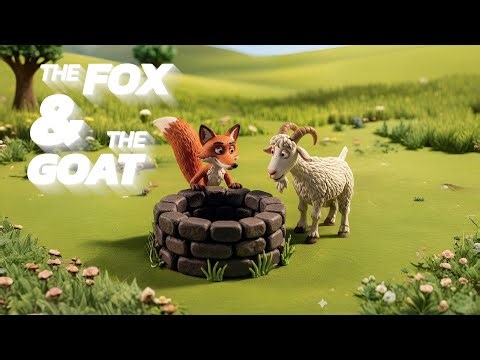 The Fox & The Goat | Aesop’s Fable & Life Lesson | Learn English through Storytelling