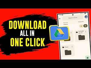 How to Download FULL Google Drive Folder From Someone Else (Images & Videos)