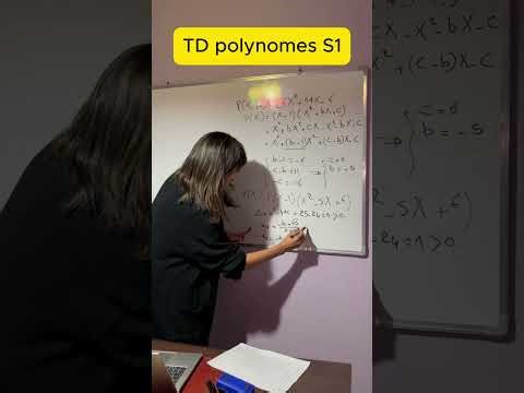 Correction TD S1 – Algèbre 1 : Polynômes (Exercices + Méthodes MUST KNOW) | Faculté des Sciences