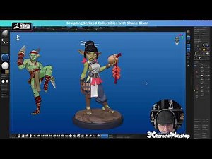 Goblin Monk - Stylized ZBrush Sculpt Part 1 | Shane Olson