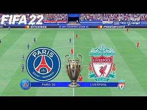 FIFA 22 || PSG Vs LIVERPOOL || PS4 SLIM GAMEPLAY || SADAT PLAY'S