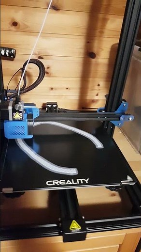 How to fit a fursuit head base 3d-print on the print plate - #shorts