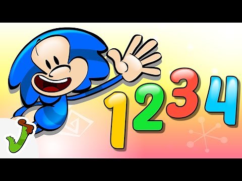 Números infantil - Aprendendo os números com o Jacarelvis