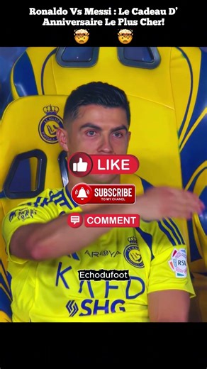 Ronaldo vs Messi: The Most Expensive Birthday Gift! 🤯