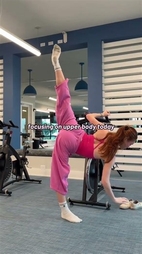 BUILDING STRENGTH FOR THE STAGE🩷🩰 gym #workout #ballerina