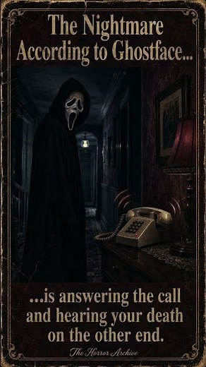 The Nightmare According to GHOSTFACE | DEADLY Horror Calls