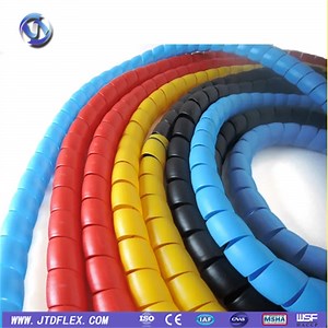 [Hot Item] Heavy Duty Spiral Wrap PVC Plastic Spiral Guard Hose Protector