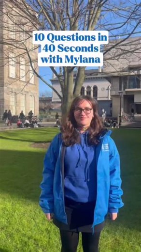 Get to know Mylana, an Integrated Computer Science Trinity College Dublin student, in this quick-fire round! Who’s ready to take on the challenge next? Find out more about studying at Trinity: tcd.ie/study | Trinity College Dublin Global
