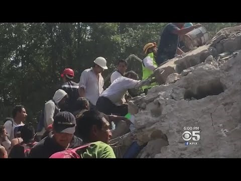 Scores Killed In 7.1 Mexico Earthquake On Anniversary Of 1985 Quake Disaster