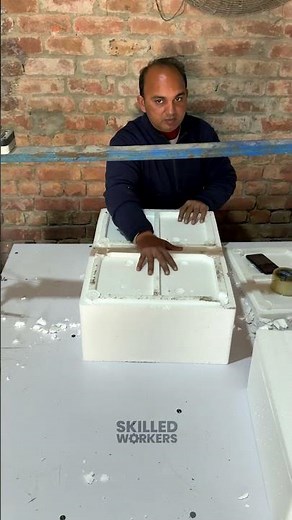 How Medicine Thermocol Boxes Are Made!