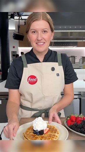 The BEST Buttermilk Waffle recipe has a glowing *5 stars* for a reason 🌟 Recipe developer Amanda Neal shows you why they're THAT good. Get the recipe: https://foodtv.com/4l10OmA | Food Network