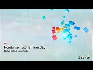 Curve Slope Continuity Tools In Pointwise