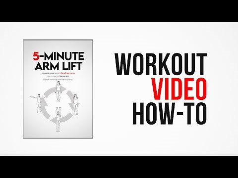 5-Minute Arm lift Workout [ FULL ] by #DAREBEE