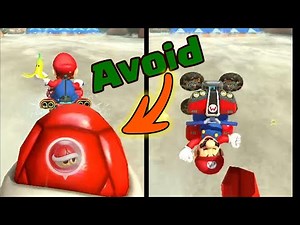 Mario kart how to avoid red shells