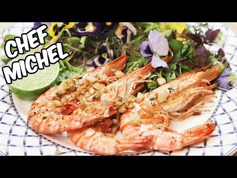 Crevettes à la plancha