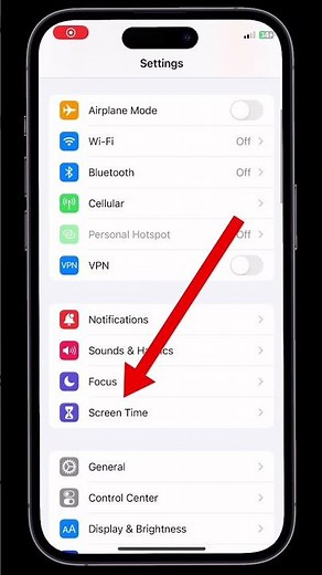How to Remove Screen-Time Passcode #shorts #iphone