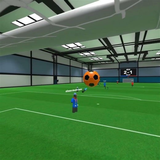 Carl with the screamer | vr fotball simulator