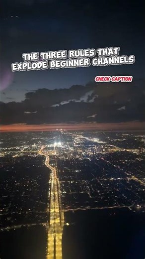 The three rules that explode beginner channels