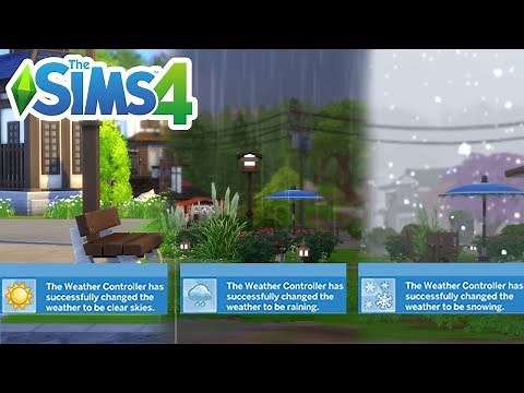 How To Change The Weather (Without Cheats Or Mods) Guide - The Sims 4