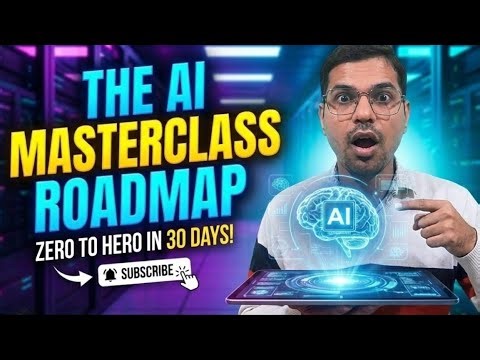 Learn AI in 30 Days : A complete roadmap | Dannyvermayt