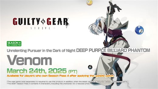 Guilty Gear Strive Official Venom Announcement Trailer