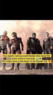 Why Cyborg is the Heart of the Snyder Cut 🤖🦾