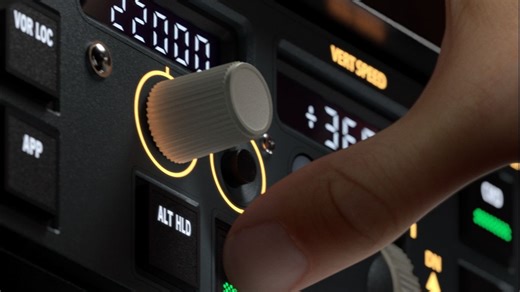 翼胜全新PAP 3 自动驾驶仪面板，操作更简单