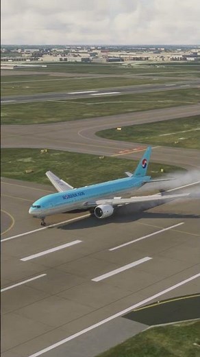 Korean Air Airlines Arrives at Dallas International Airport ✈️