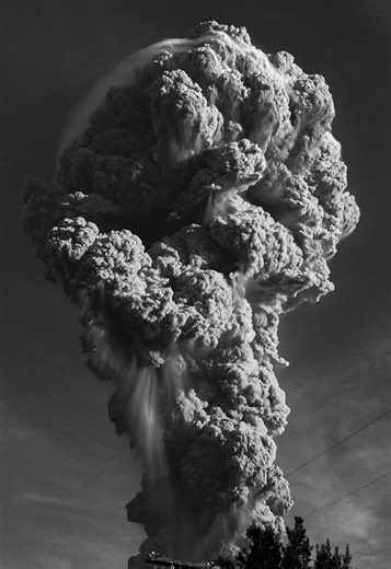 Erupción Volcán Calbuco visto desde Ensenada. 11 años de este espectáculo Lo más bello que me tocó ver en la vida #fyp